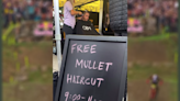 Free Mullet Haircuts Were Offered At Mont Sainte Anne World Cup