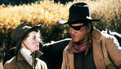 John Wayne made ‘delightful’ Katharine Hepburn ‘belly laugh’ on Rooster Cogburn