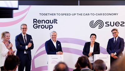 Renault and Suez partner for circularity initiative