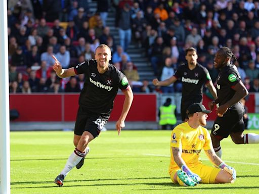 Brentford 1-1 West Ham: Tomas Soucek Rescues A Point For Julen Lopetegui's Side At The Gtech Community Stadium