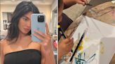 Kylie Jenner Shares Glimpse of Home Life, Including Sweet Pic of Son Aire, 21 Months, Drawing