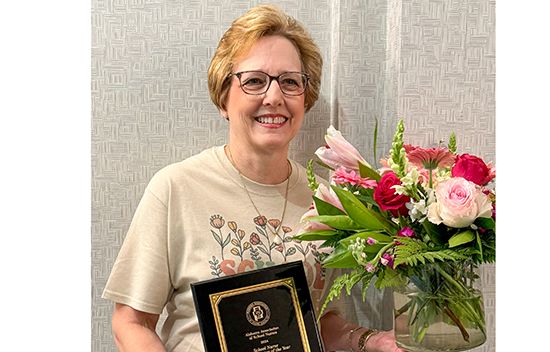 Franklin County Schools lead nurse school nurse named administrator of the year - Franklin County Times