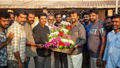 Rajinikanth wraps up Vettaiyan shoot, see pic from his last day on set