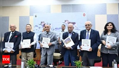 Dr MK Ranjitsinh's fourth book 'Mountain Mammals of the World' released in New Delhi - Times of India