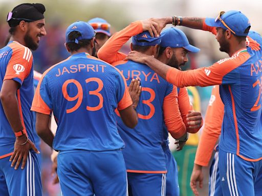 India beat South Africa to win T20 World Cup after fine death bowling and Suryakumar Yadav's stunning catch