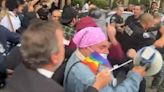 Brawl Erupts Outside L.A. School Board Meeting on LGBTQ+ Rights