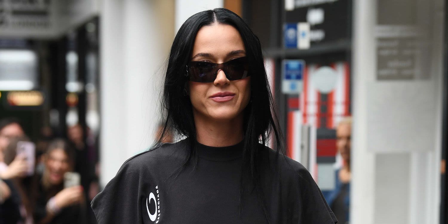Katy Perry's Ruffled Body-Con Dress Is Made Entirely of Graphic Tees