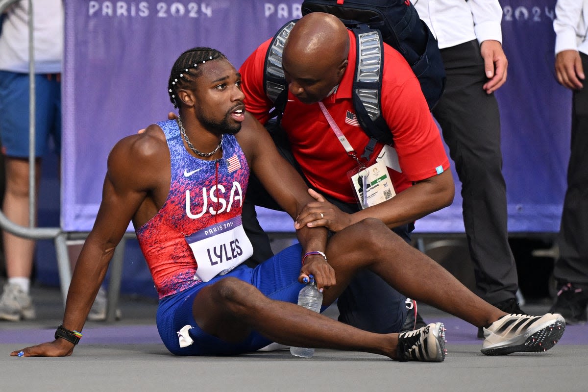 Noah Lyles raced Olympic 200m final after testing positive for Covid