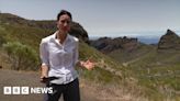 The BBC visits the mountain area where Jay Slater search ended