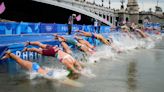 Olympic triathletes swim in Seine River after days of concerns about water quality