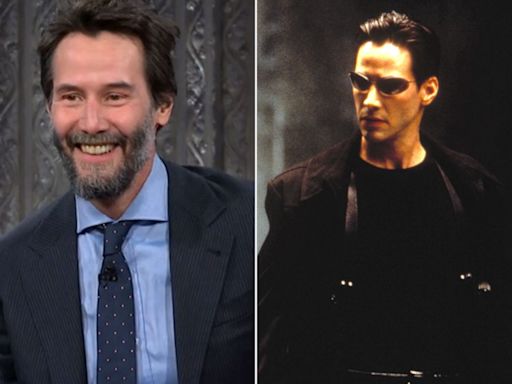 Keanu Reeves gets choked up reflecting on 'The Matrix' 25th anniversary