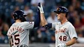 Kerry Carpenter homers, Detroit Tigers snap skid in 7-5 win over Guardians in Game 2