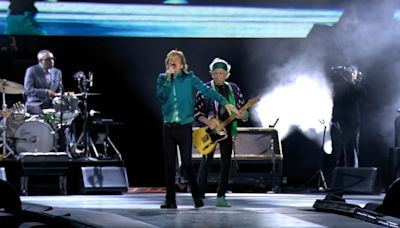 Music legends The Rolling Stones rock the stage at Levi's Stadium