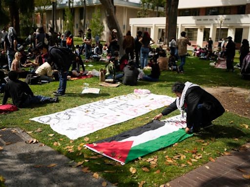 Policía de Los Ángeles emite alerta táctica en la ciudad por manifestación pro palestinos en USC