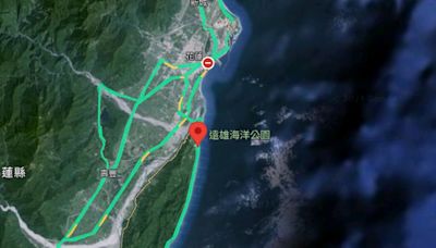 Google地圖「花蓮外海有人臉」網驚：媽祖保佑台灣 - 生活