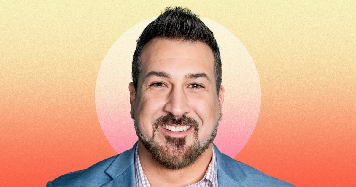 Joey Fatone says he's the 'dorky' dad trying to use his kids' slang