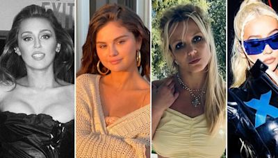 De Disney a íconos del pop: la transformación de Miley Cyrus, Selena Gómez, Britney Spears y Christina Aguilera