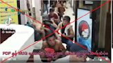 Video of Indonesian drug arrests falsely shared as Malaysian police mistreating Burmese people