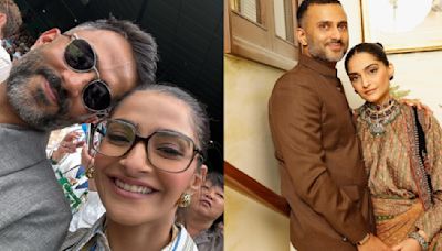 Sonam Kapoor and Anand Ahuja make stylish appearance at Wimbledon Women's Final together