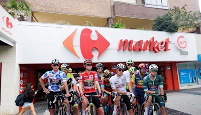 Vuelta a España crosses new frontier with stage start in supermarket