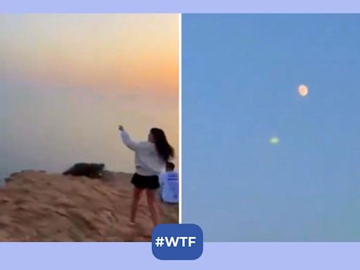 Viral video: Mysterious object seen in Spain sky, tourist dubbed it as UFO