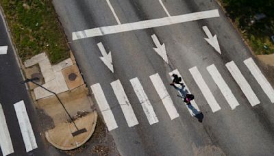 Pedestrian traffic deaths decline for first time since pandemic