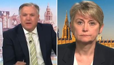 ‘Our normal media ecosystem’: Debate after Yvette Cooper interviewed by husband Ed Balls on ITV