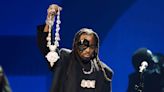 Quavo confirms he will drop a solo album dedicated to Takeoff this summer, and explains significance of his new masked look