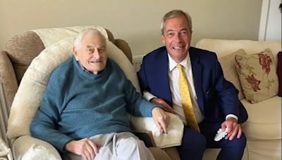 Nigel Farage fumes as 99-year-old WWII hero set to lose winter fuel payment