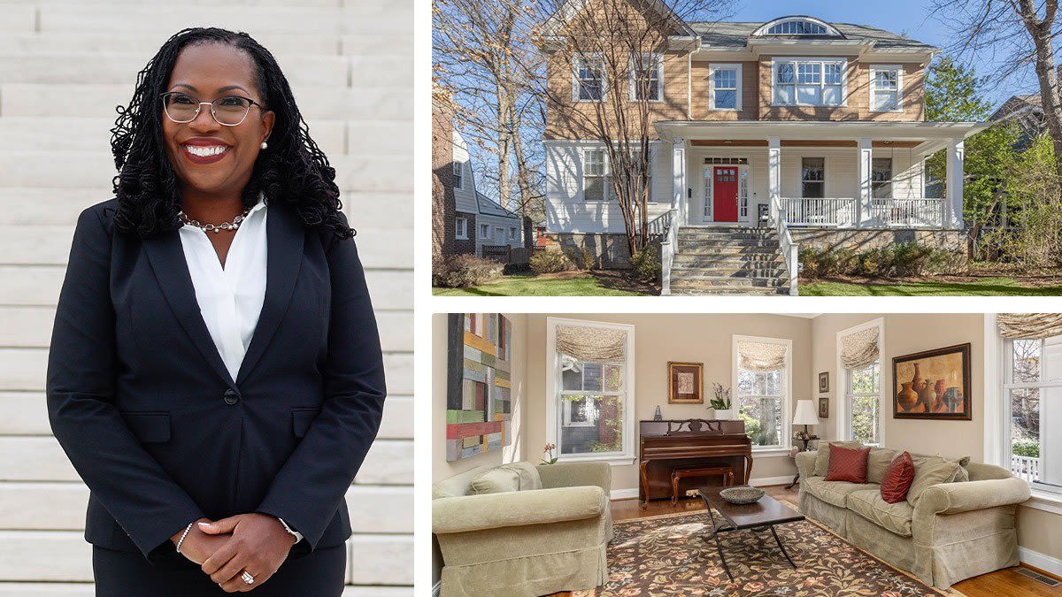 Supreme Court Justice Ketanji Brown Jackson Sells DC Home Above Asking Price