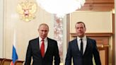 Russia-Ukraine war – latest: Attempt to arrest Putin would be declaration of war, says Medvedev