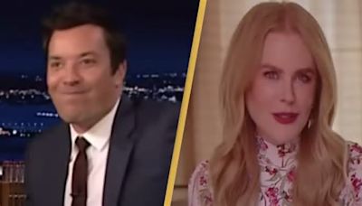 Jimmy Fallon left sweating after Nicole Kidman made things incredibly awkward with accidental ‘burn’