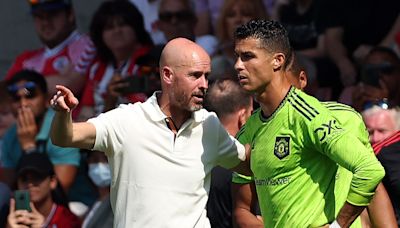 Erik ten Hag: Manchester United boss responds to Cristiano Ronaldo criticism - 'We will see where we are in May' - Eurosport