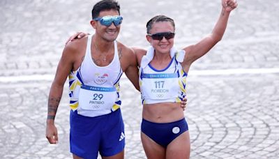 Ecuador gana su segunda medalla en París 2024: Daniel Pintado y Glenda Morejón obtienen la plata en marcha por relevos mixtos