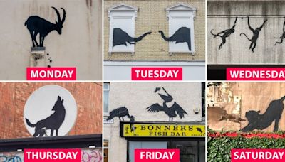 What do the six new Banksy pieces mean? We look at the clues