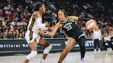 A’ja Wilson hits season high for points, propels Aces past Wings