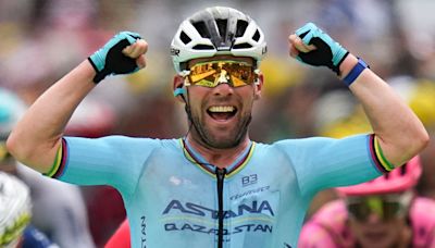 Mark Cavendish claims record-breaking 35th Tour de France stage win