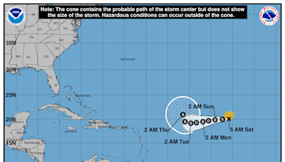 Tropical Storm Gordon forms in Atlantic, hurricane forecasters eye track