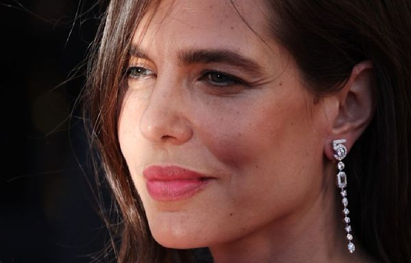 Charlotte Casiraghi, Granddaughter of Princess Grace of Monaco, Wows in Bridal White at Cannes