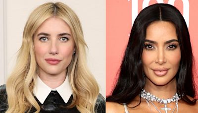 Emma Roberts Says Kim Kardashian Was ‘Very Normal’ on Set of ‘American Horror Story: Delicate’