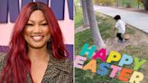 Garcelle Beauvais Shows Grandson Oliver Jr. Enjoying an Easter Egg Hunt Outdoors