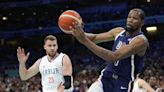 Kevin Durant returns to US lineup, scores 23 points on near-perfect shooting to lead win over Serbia