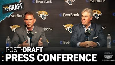 Trent Baalke and Doug Pederson Recap Day 1 of the NFL Draft | Jacksonville Jaguars