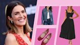 Mandy Moore’s Denim Jacket and Comfy Shoes Were Ideal for Dancing Around with Her Former Costars