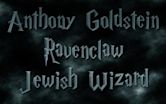 Anthony Goldstein, Ravenclaw, Jewish Wizard