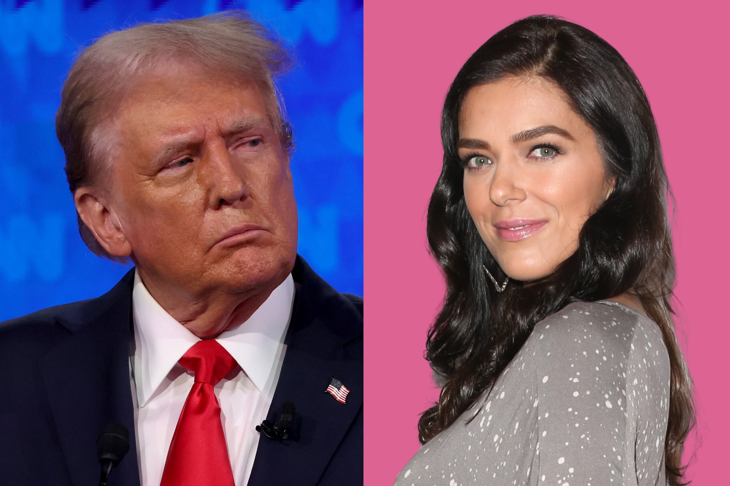 "America's Next Top Model" Adrianne Curry raises Donald Trump questions