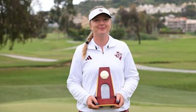 Texas A&M's Adela Cernousek wins 2024 DI women's golf championship individual title