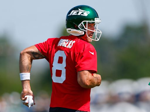 Jets QB Aaron Rodgers unlikely to play this preseason as he returns from torn Achilles