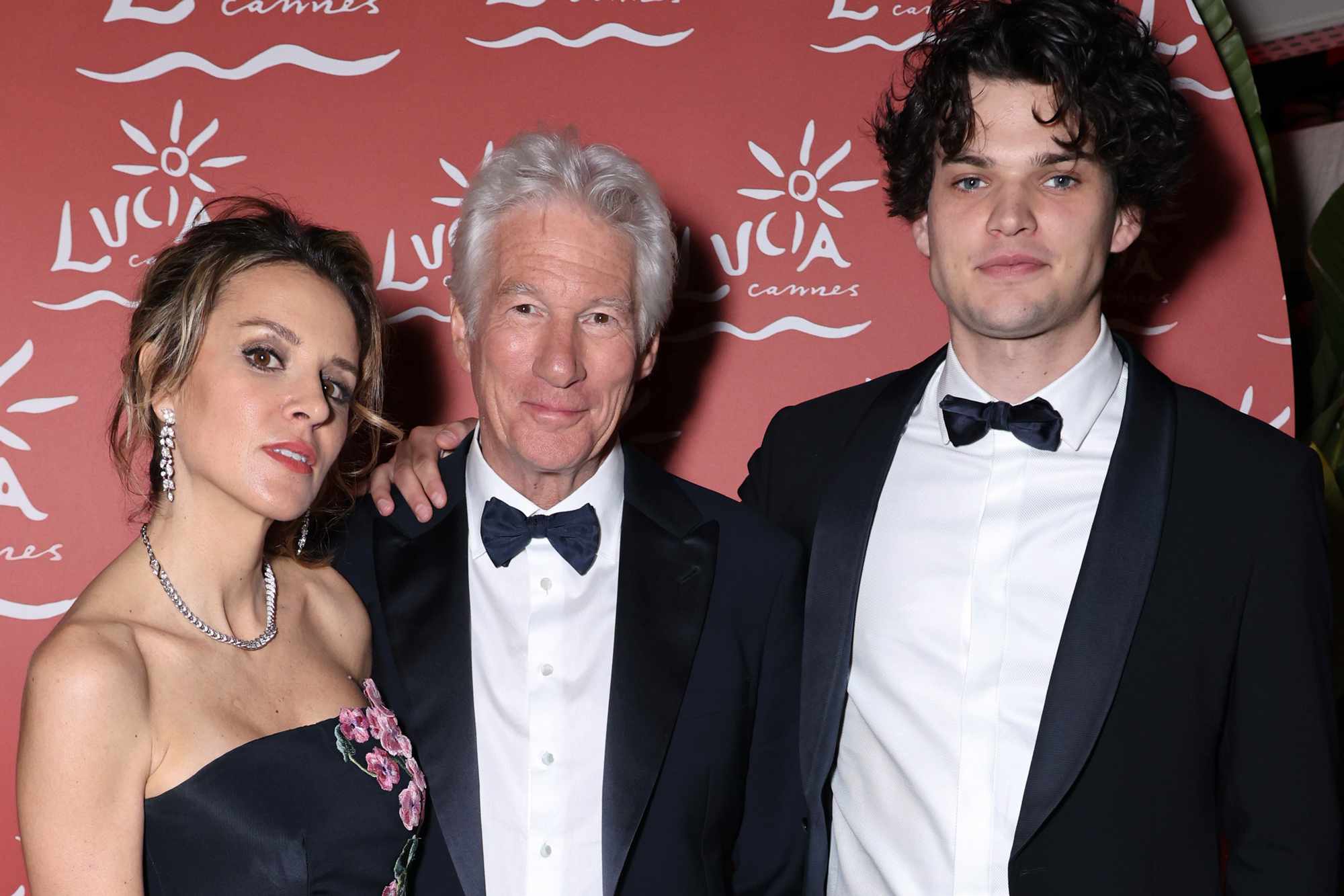 Richard Gere Steps Out with Son Homer and Wife Alejandra Silva at Cannes Film Festival Afterparty