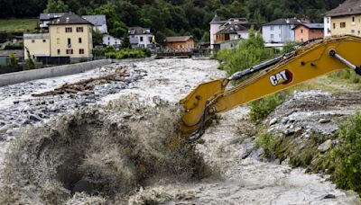 Tres desaparecidos en medio de tormentas en Suiza